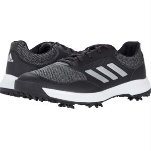 NWB adidas‎ Golf Women's Tech Response 2.0 Shoe Core Black/Silver Metallic/Grey